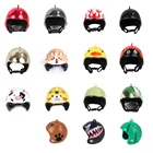 Креативный милый шлем с рисунком цыпленка, 1 шт., безопасный головной убор для домашних животных, птиц, уток, шапка, защитные принадлежности для головы птиц