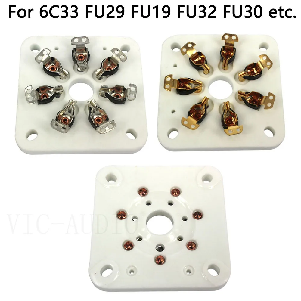 5 шт. керамическая трубчатая розетка HIFI 7 контактов для планшета 6C33 FU19 FU29 FU30 FU32 829B