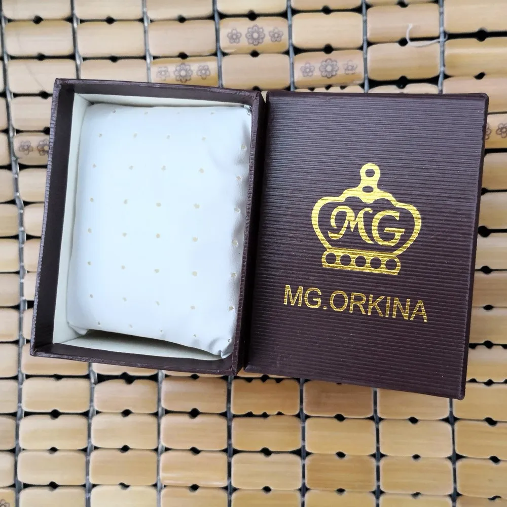 Оригинальная бумажная коробка для часов MGORKINA MG ORKINA MG.ORKINA квадратные коробки