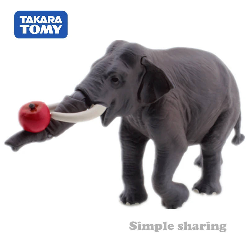 Takara Tomy Tomica Ania приключения с животными как 33 Азиатский слон литые детские игрушки