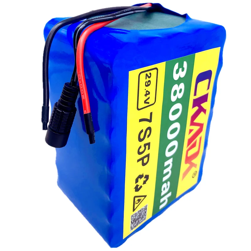 

2021 NEW High quality 7S5P 24v 38Ah battery pack 250w 29.4V 38000mAh lithium ion battery for wheelchair electric bicycle