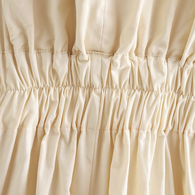 

New Fashion solid color ladies jumpsuit V-neck short sleeve casual loose bodysuit