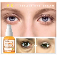 vc serum eye cream anti wrinkle anti age remove dark circles eye care against puffiness and bags hydrate soothing eye cream 30ml