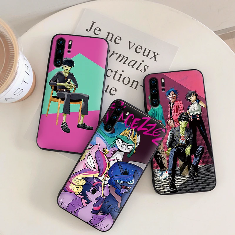 Gorillaz мягкий силиконовый ремешок для huawei P30 Lite Pro P Smart 2016 2019 P8 P9 P10 P20 TPU | Мобильные