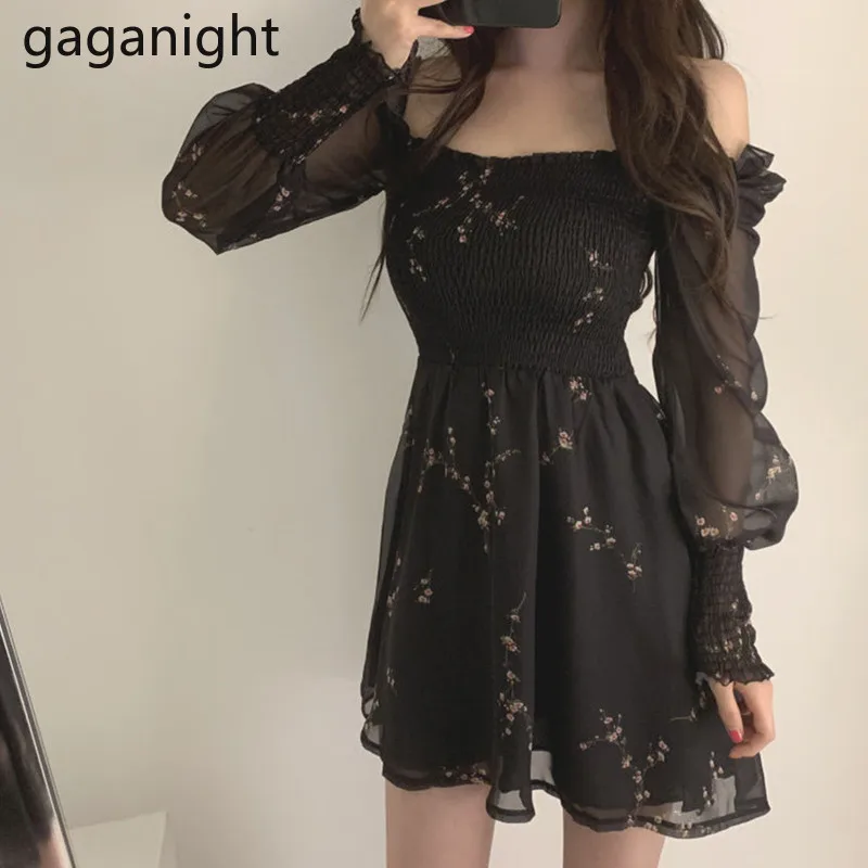 Gaganight элегантные черные вечерние модельные туфли для женщин Сезон лето осень