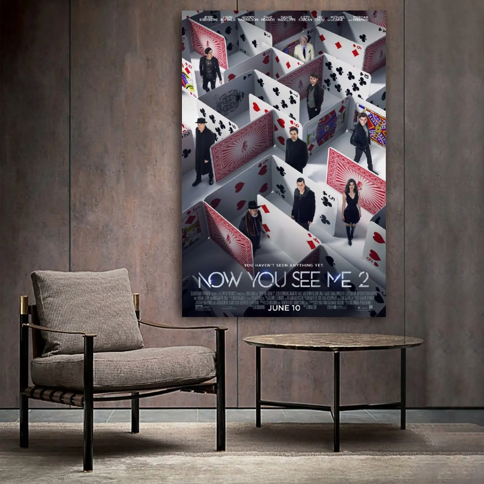 

Now You See Me 2 Movie & TV Poster Decorative Painting Canvas Wall Art Living Room Posters Bedroom Painting