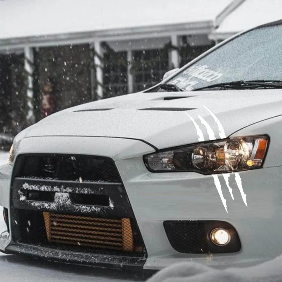 40 см * 12 Monster полоска от царапин Когтевран светоотражающая Автомобильная наклейка