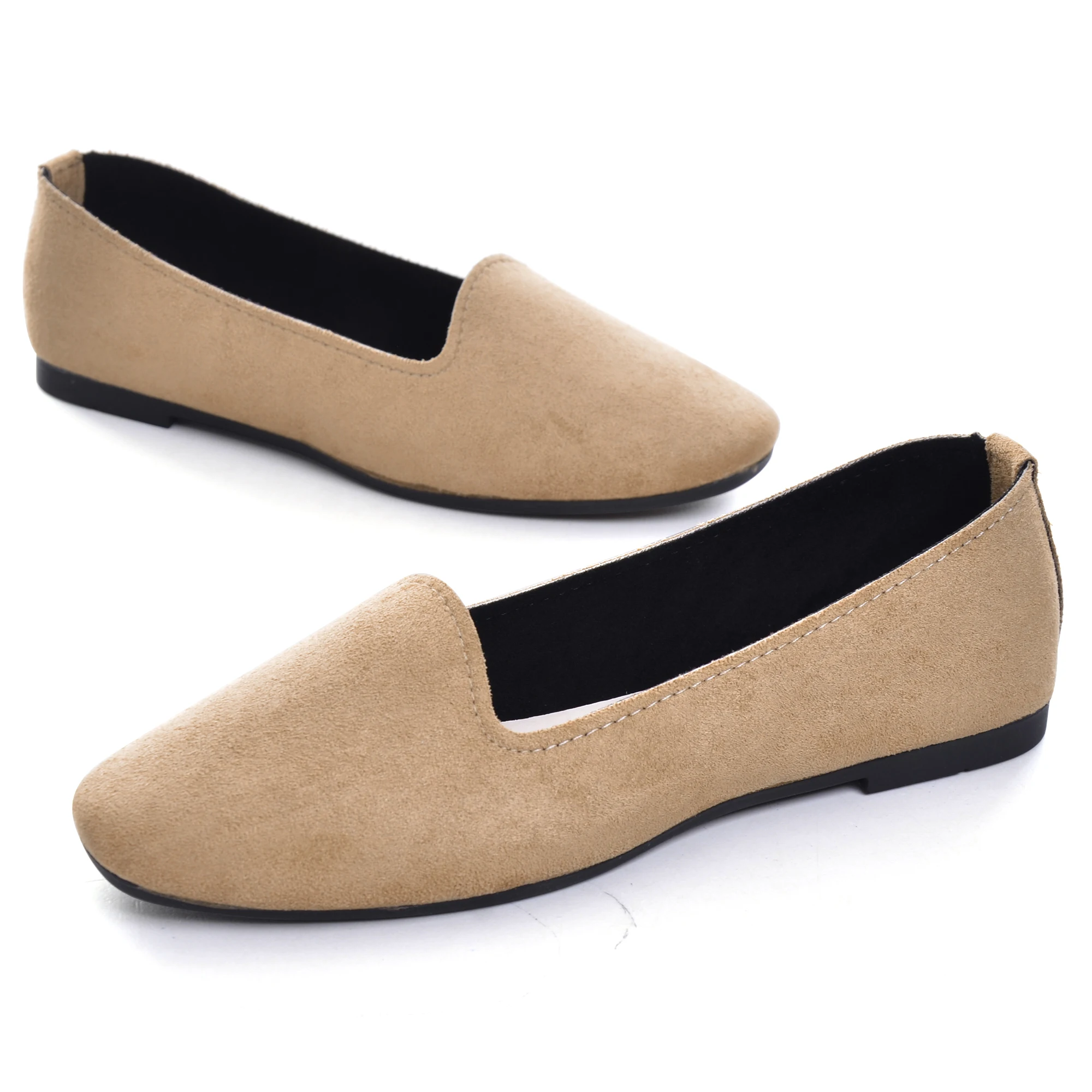 Парусиновые Лоферы LU без шнуровки для женщин Сезон весна Новинка 2020 года