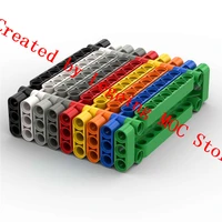 science and technology automobile building block moc 15458 1 3 11 panel decoration connector building block assembly toy