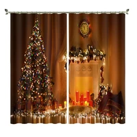 light string candlelight 3d digital high precision material printing cut off curtain factory personality