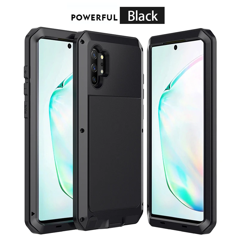 Роскошный бронированный ударопрочный противоударный металлический алюминиевый