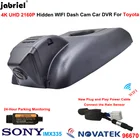 4K Скрытая Wi-Fi автомобильный видеорегистратор Даш Cam Автомобильная камера с Регистраторы 24 часа в сутки для Toyota Highlander XU50 LE XLE для Toyota Kluger 2018 2019 2020 2021