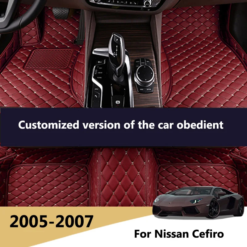 Коврики для Nissan Cefiro 2007 2006 2005 автомобильные коврики аксессуары интерьера