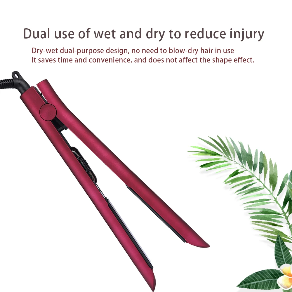 IRUI выпрямитель для волос 2 в 1 утюжок выпрямления и завивки профессиональные