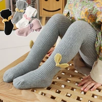childrens pantyhose spring and autumn infant stockings kids bottoming socks knitted solid color comfortable baby girls leggings