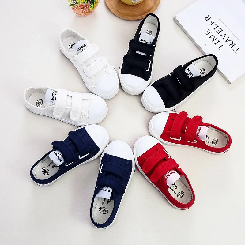 Double Star Children's Shoes Canvas Boys And Girls Baby Sports Kids Sneakers |