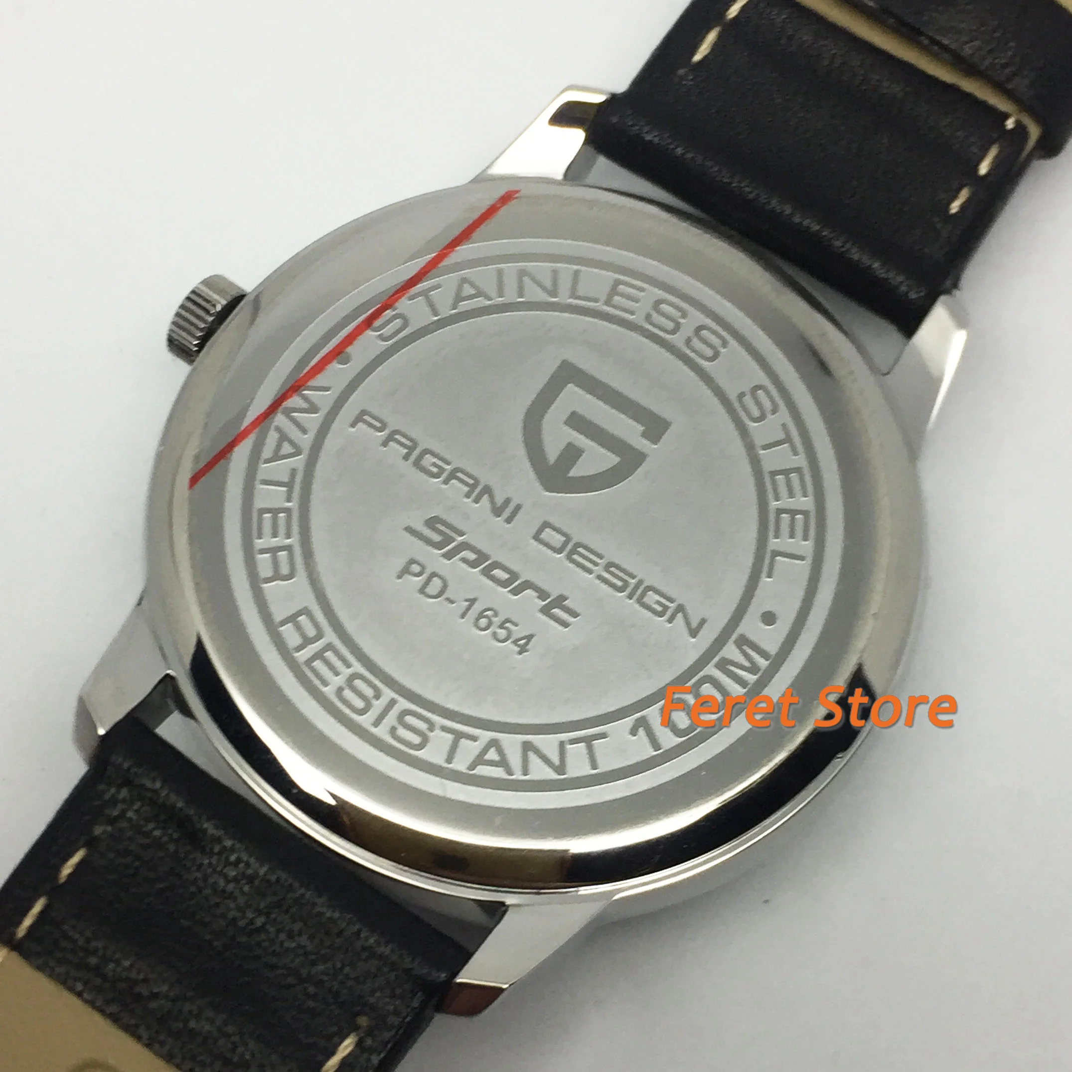 

PAGANI DESIGN top Brand Leather Strap Fashion Casual Sports Mens Watch relogio masculino Luxury Waterproof Quartz Watch
