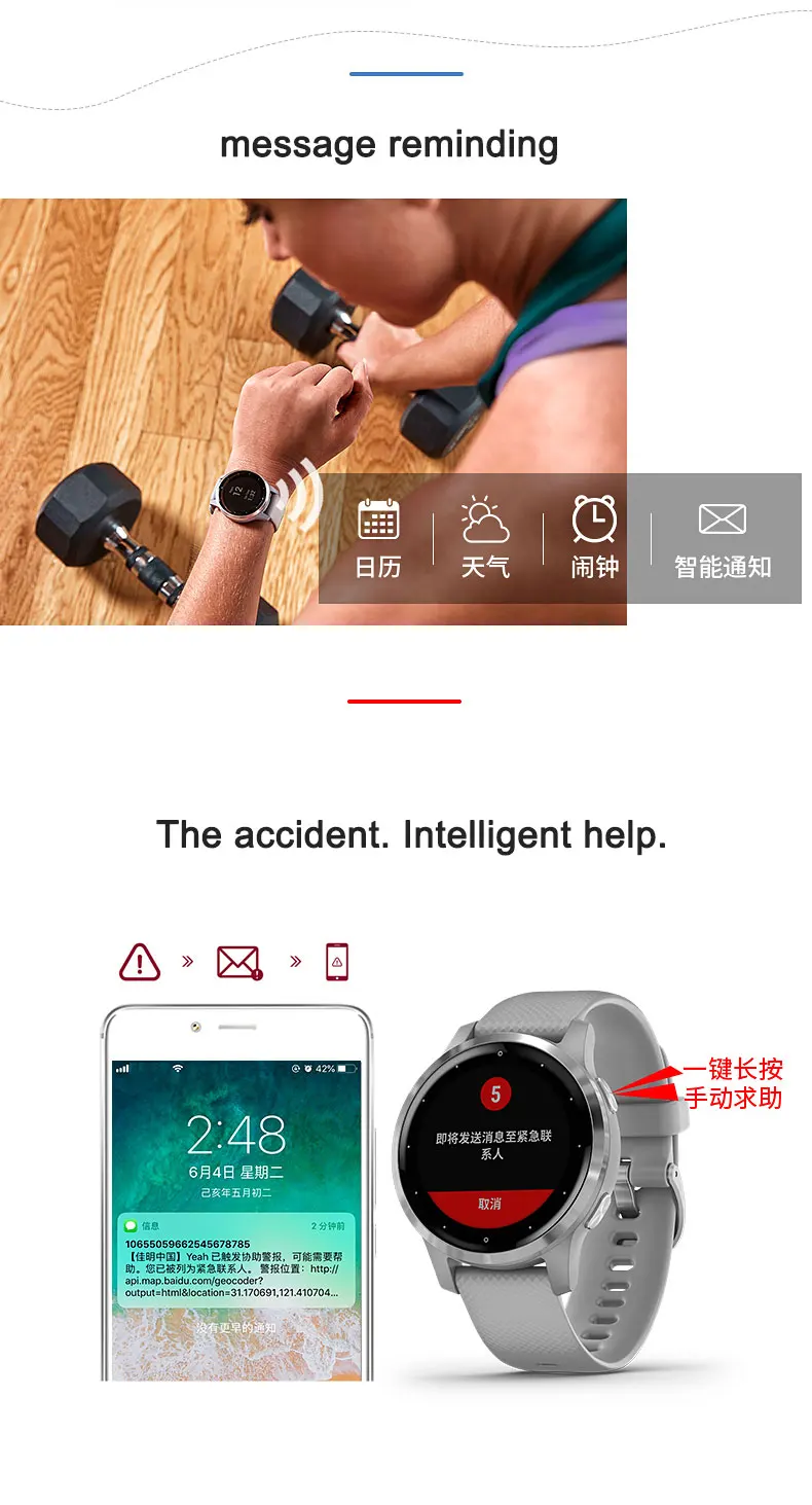 Gps golf женские Смарт-часы для мужчин Garmin Active garmin Pay gps часы ip68 водонепроницаемый монитор сердечного ритма swiming divining smartwatch