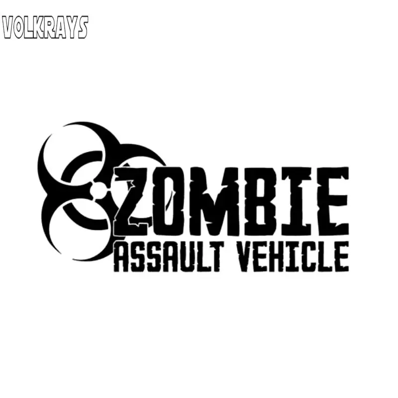 Volkrays модная Автомобильная наклейка зомби штурмовой автомобиль био аварийные
