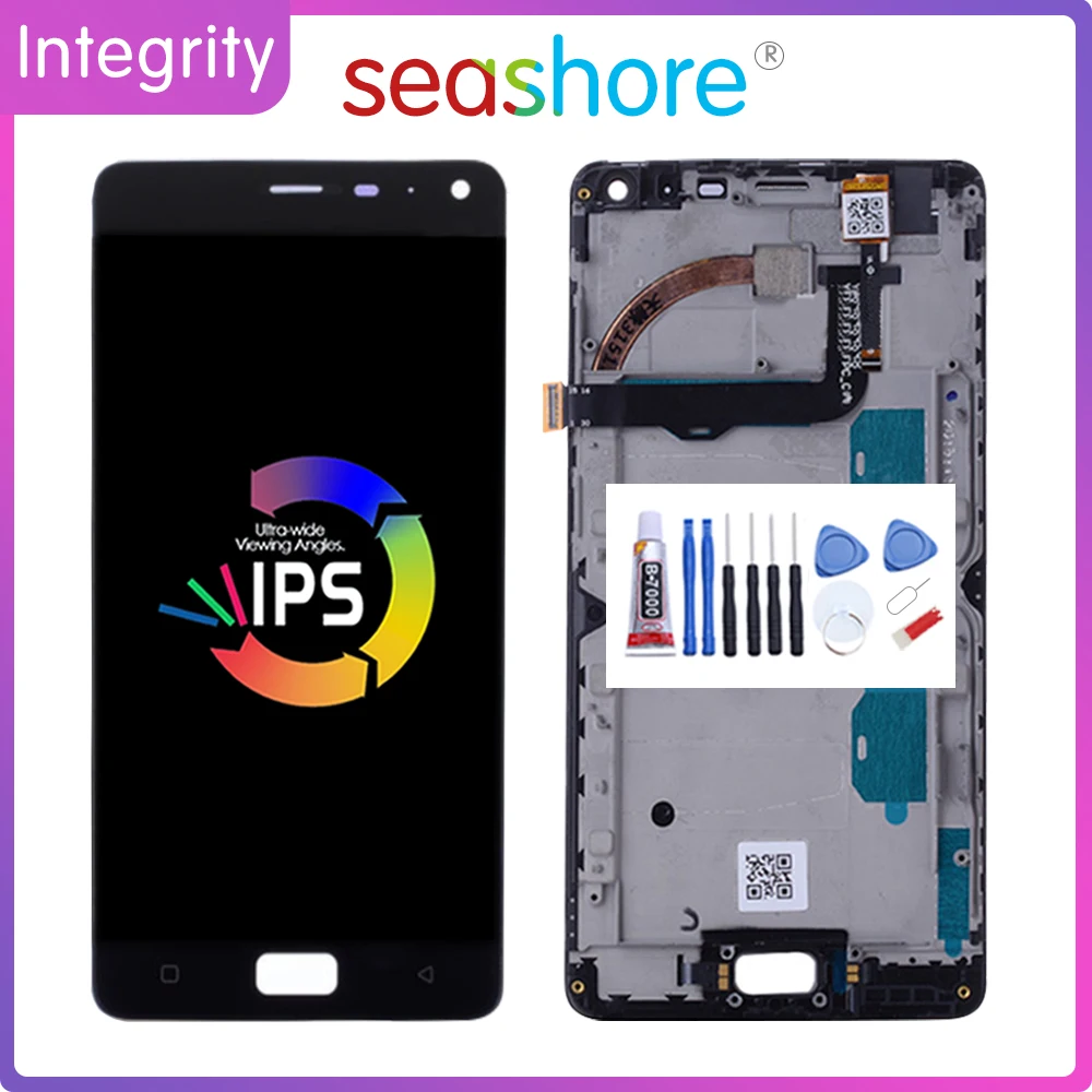 Оригинальный Для LENOVO Vibe P1 LCD сенсорный экран дигитайзер сборка для Lenovo дисплей с