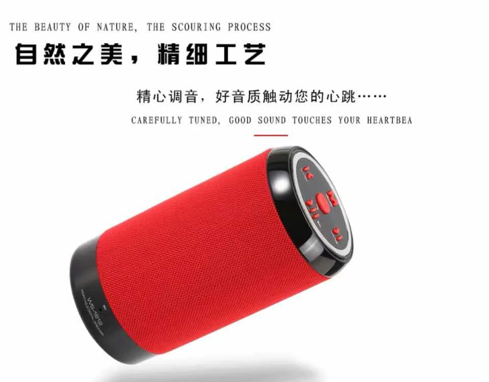 Беспроводная Bluetooth Колонка HNY WS1812 динамик KTV наружный портативный сабвуфер