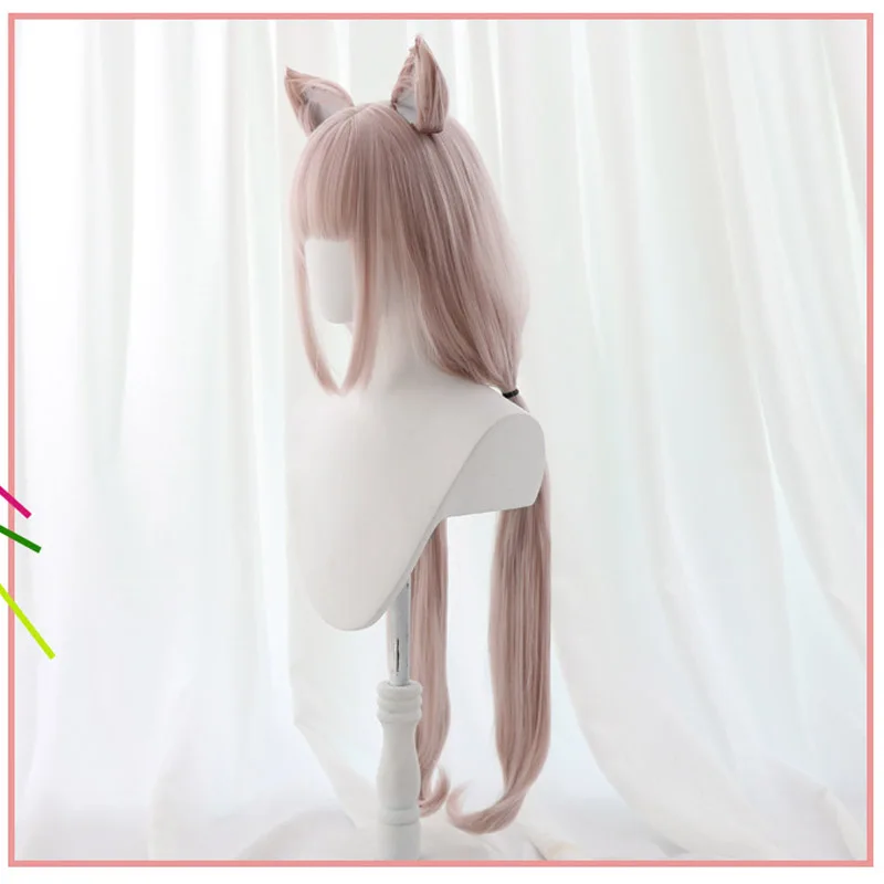 Nekopara косплей парик Шоколадка и ваниль парики аниме Жаростойкие Длинные прямые
