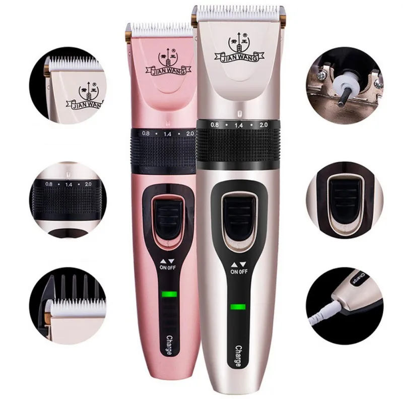 

Professional Pet Dog Hair Trimmer Rechargeable Low-noise New Style Pet Hair Clipper Remover Cutter Grooming Cat Dog Hair Trimmer