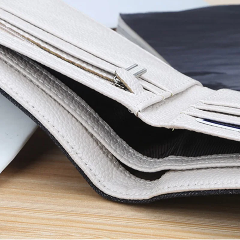 Брендовые повседневные короткие мужские кошельки Baellerry с кармашком для монет