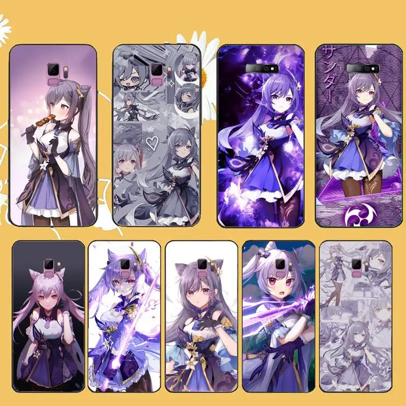 

genshin impact keqing anime Phone Case For Samsung galaxy A S note 10 7 8 9 20 30 31 40 50 51 70 71 21 s ultra plus
