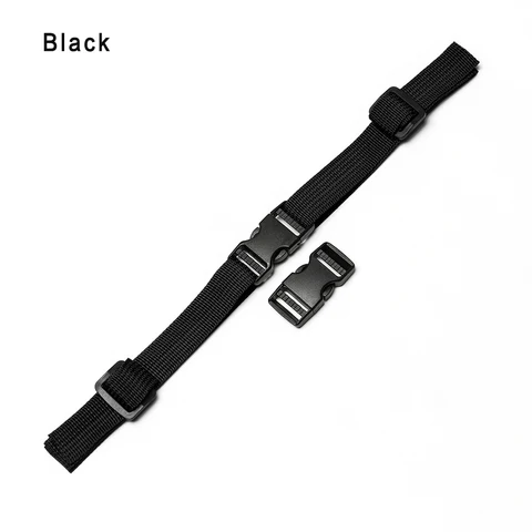 1pc Nylon 4 Farben Sternum Kabelbaum fester Gürtel+Dual Release Verstellbare Schnalle Outdoor Camping -Rucksackzubehör
