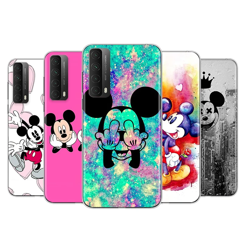 

Disney Lovely Mickey Mouse For Huawei Y9S Y6S Y8S Y9A Y7A Y8P Y7P Y5P Y6P Y7 Y6 Y5 Pro Prime 2020 2019 Transparent Phone Case