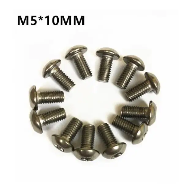 Титановые болты с головкой Torx T20 m5x10 мм m5x16 винтовые для дисковых тормозов роторов