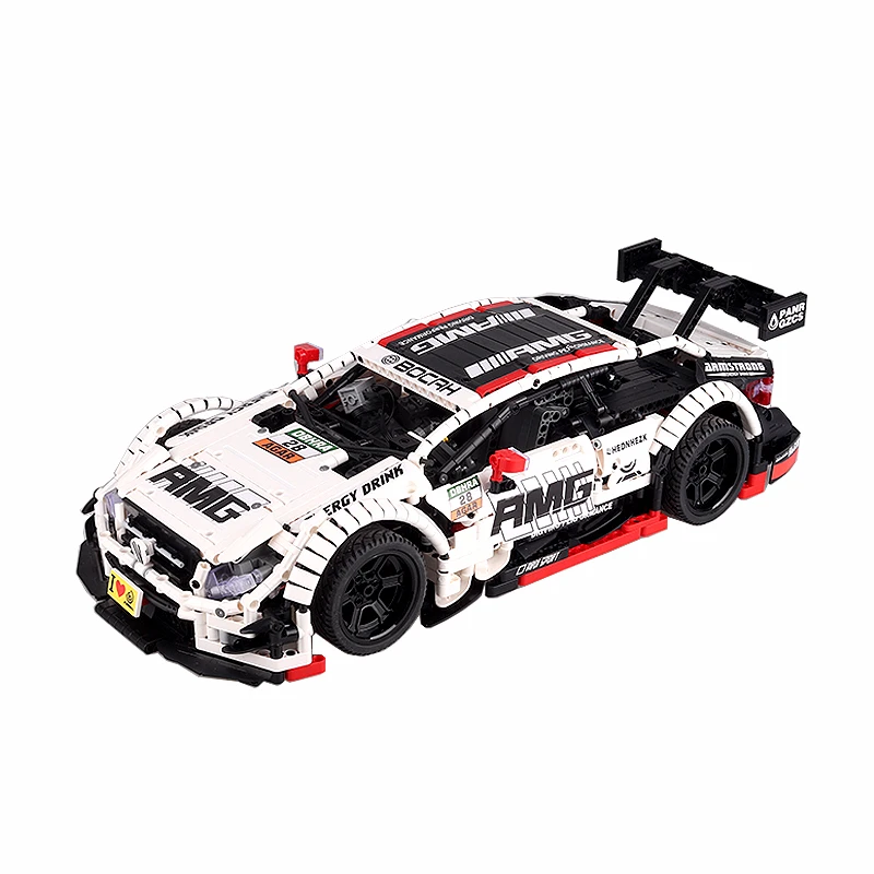 23012 Высокое качество серии спортивных автомобилей Amg Racing детей Alpinia Oxyphylla Сборка