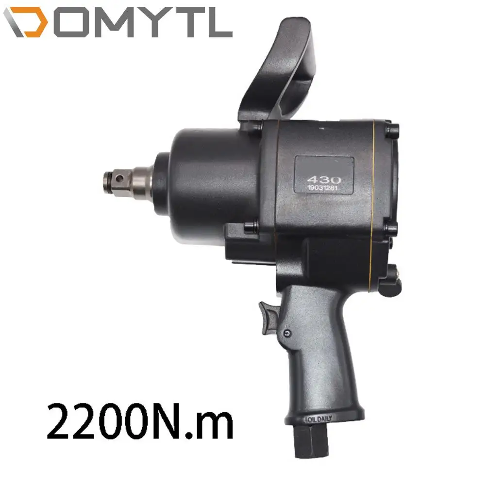 3/4 Inch Medium Heavy Duty Portable Stroke Gun Pneumatic Tool Impact Wrench Used For Large Construction Machinery Operations
