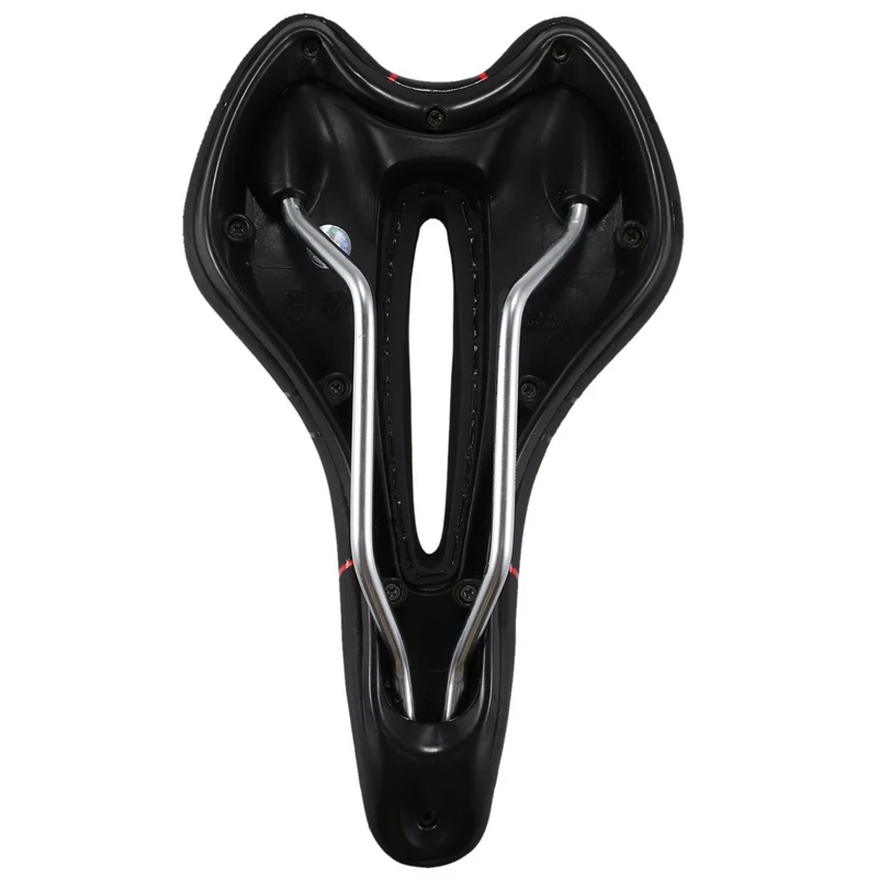 2x LIETU Bicycle Saddle Soft Comfortable Breathable Cushion Black Red Color &amp Green |