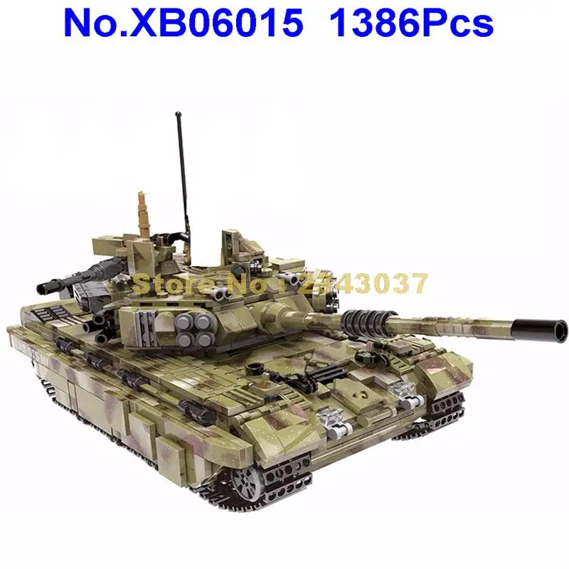 Xb06015 1386 Шт Военный Танк Скорпион Тигр строительный блок 5 фигурок игрушка