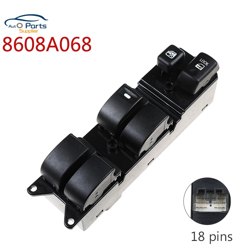

car accessories Power Window Switch 8608A068 For Mitsubishi Lancer 2008-2010 Driver Side Auto Parts