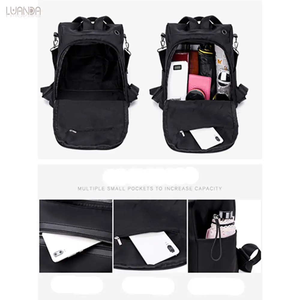 Модный рюкзак для женщин Оксфорд рюкзаки подростков девочек высокое качество