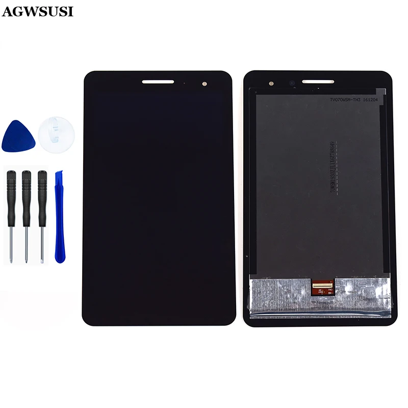 Для HUAWEI MediaPad T1 7 0 3G 702 702U сенсорный экран с цифровым преобразователем + панель ЖК