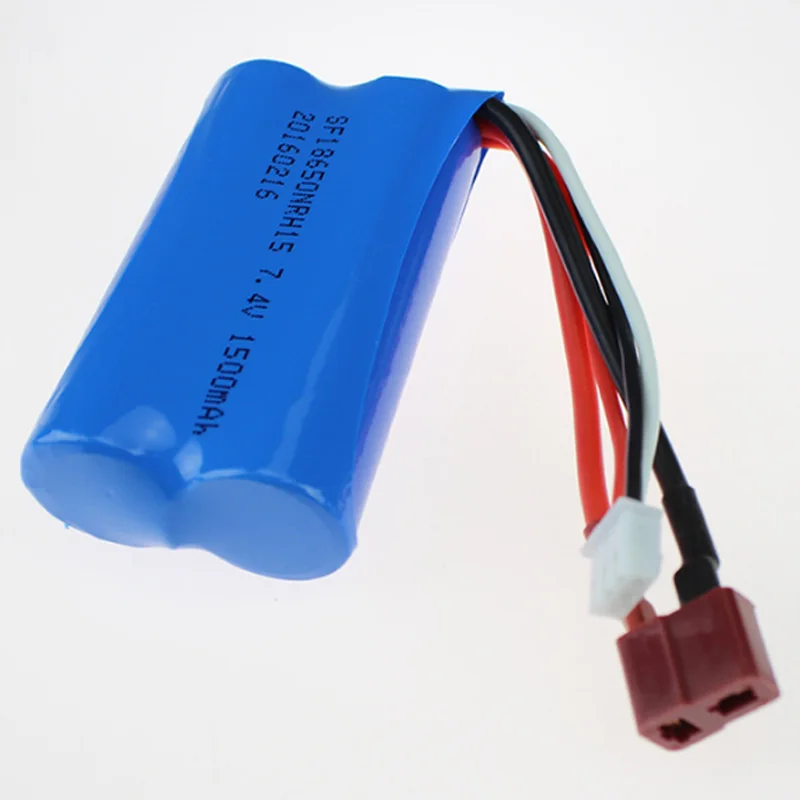 7 4 V 1500Mah литий полимерный Батарея для Wltoys 12423 12428 12401 12402 12429 Lipo 2S 1500Mah|Аккумуляторы| |