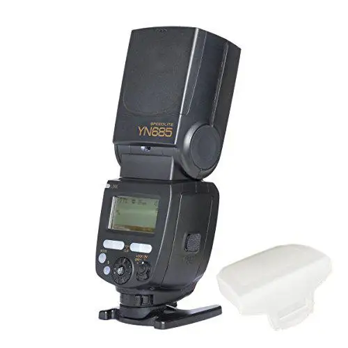 YongNuo YN685 N GN60 2.4G System i-TTL HSS Wireless High-speed Synchronization Flash Speedlite with Radio Slave for Nikon r42 |