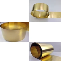 brass strip brass metal thin sheet foil plate thick 0 01 0 3 mm width 10 200 mm