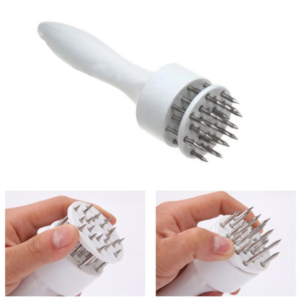 Pro Sharp нержавеющая сталь Мясо Tenderizer Pin Иглы зубец шеф повара кухонный инструмент