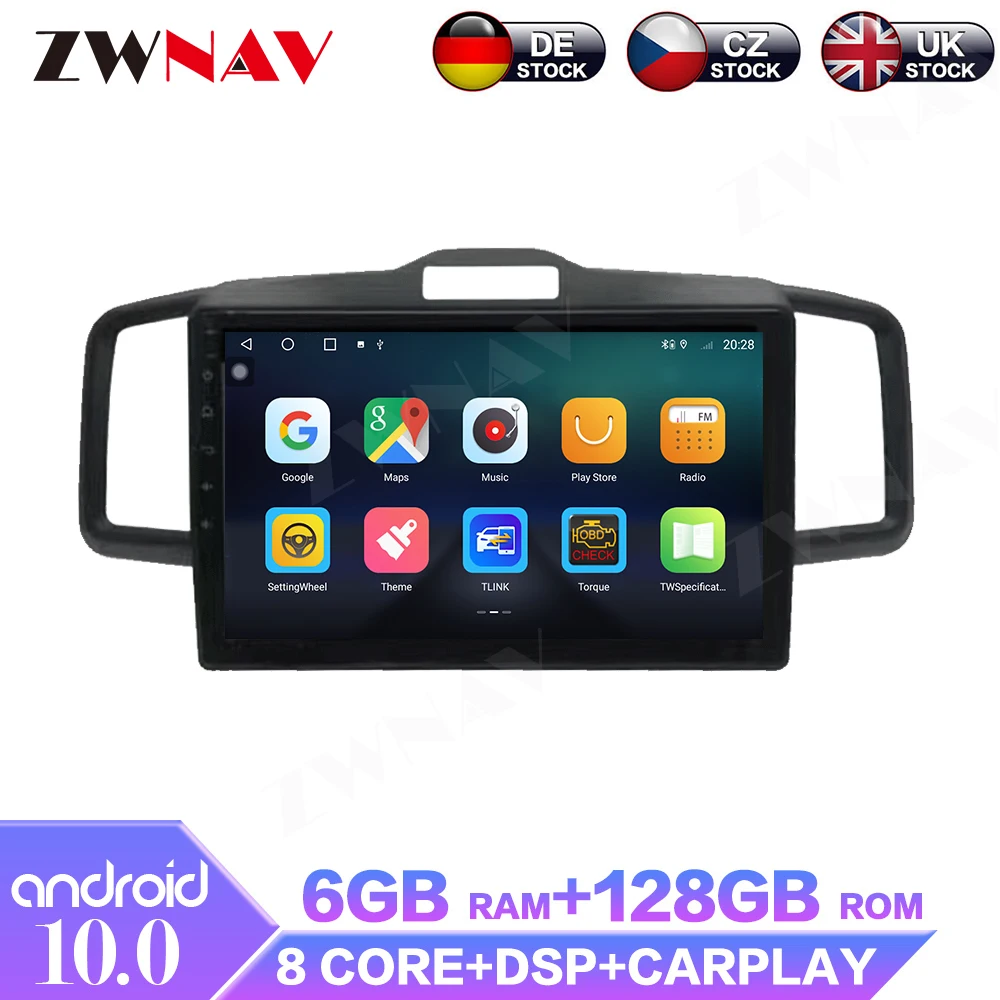 

10 Inch Android 10.0 Car Radio Stereo For Honda freed 2008-2015 WIFI GPS Navigation Car Multimedia Player Head Unit