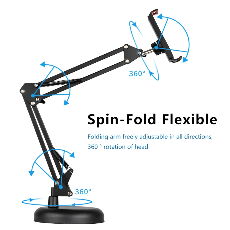 Мобильный телефон ленивая Подставка Кронштейн для кровати подставка живой полки