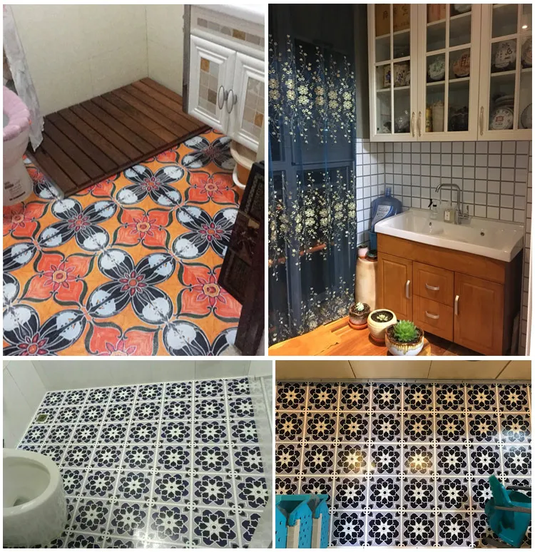 Самоклеющиеся наклейки на стену с изображением старого дома мозаичные пол для