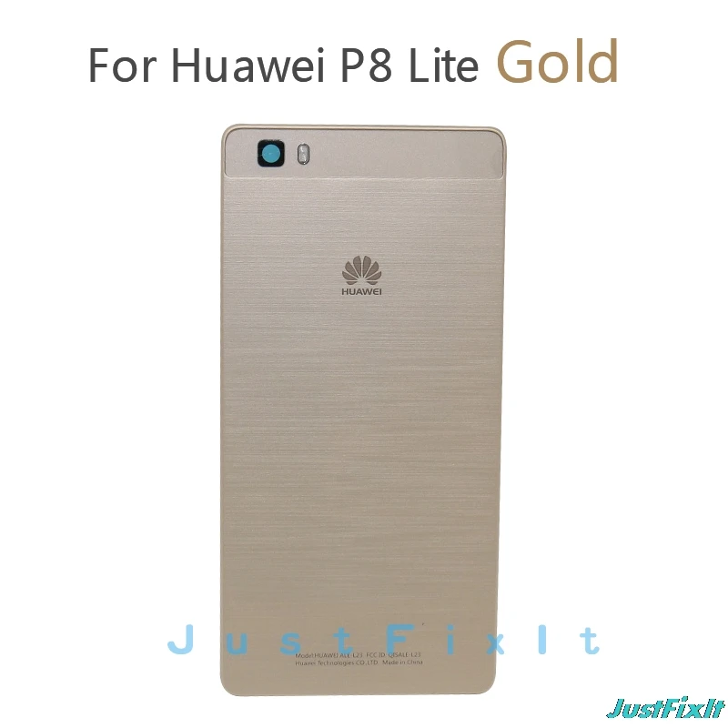 Жесткий Чехол для задней крышки корпуса 100% дюйма HUAWEI P8 Lite с клейкой наклейкой