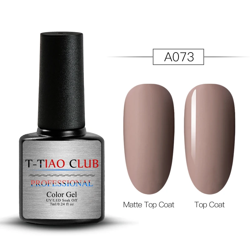 M30369 T-TIAO CLUB, матовый гель для ногтей телесного цвета, гибридный лак для ногтей, полуперманентный УФ-гель, основа для ногтей - Цвет: M30369