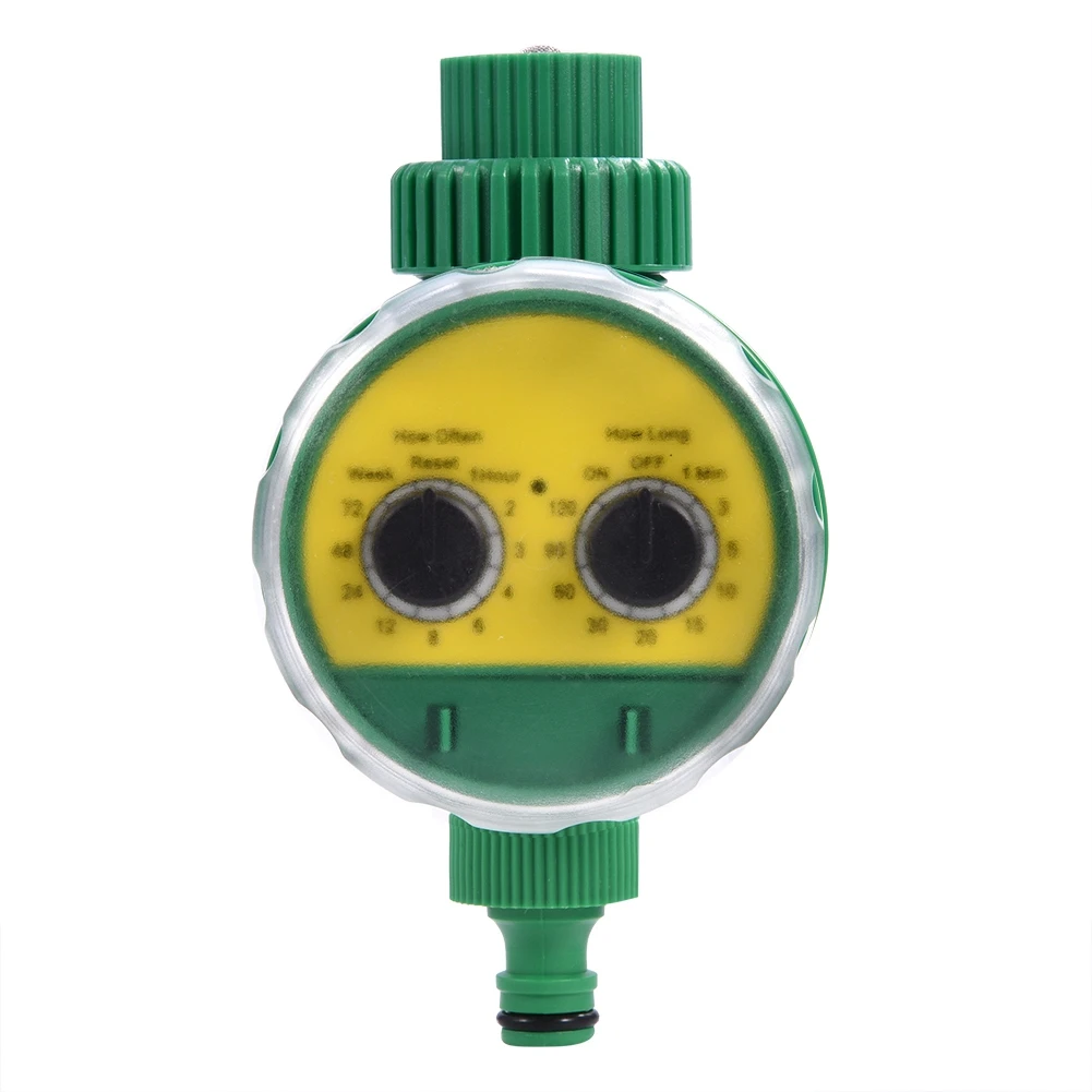 Analogue Two Dial Plastic Water Timer Valves Multi-function Garden Automatic Electronic Watering Faucet Irrigation Controller |