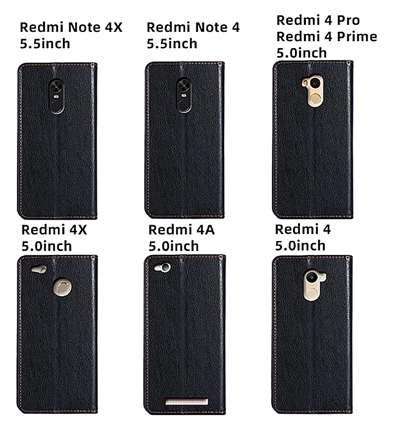 Чехол бумажник для Xiaomi Redmi 4 4A 5 5A 6 6A 7 7A 8 9 9C 9A Poco X3 Pro M3 Note 10 9S кожаный чехол книжка